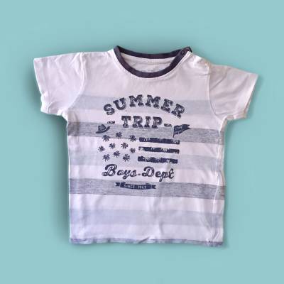 Tee-shirt manche courte Garçon, age 24 mois , marque GEMO