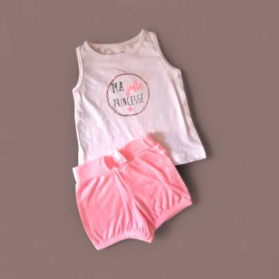 Ensemble Fille, age 3 mois , marque PAT ET RIPATON