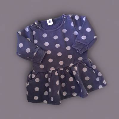 Robe hiver Fille, age 12 mois , marque PETIT BATEAUX 
