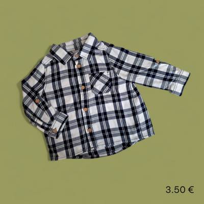 Chemise  Garçon, age 9 mois , marque KIABI