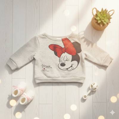Sweat-shirt  Fille, age 3 mois , marque DISNEY 