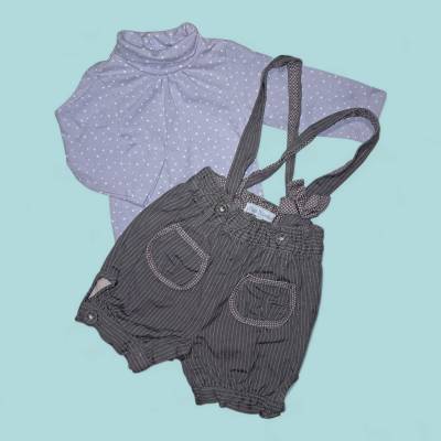 Ensemble Fille, age 3 mois , marque KITCHOUN 