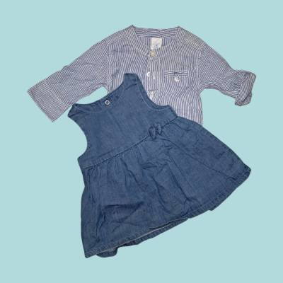 Ensemble Fille, age 1 mois , marque TEX