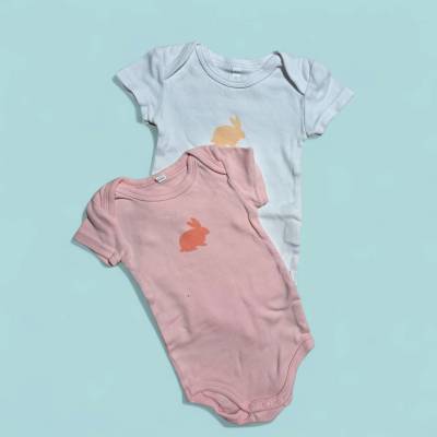 Body manche courte  Fille, age 3 mois 