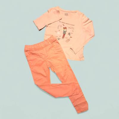 Ensemble Fille, age 4 ans , marque KIABI