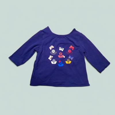 Tee-shirt manche longue Fille, age 4 ans , marque VERBAUDET