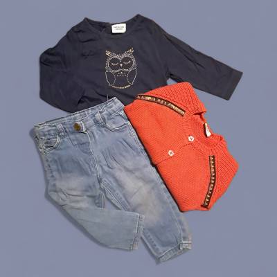 Ensemble Fille, age 6 mois , marque TAPE à L'œIL 