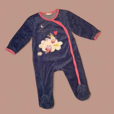 Pyjama hiver  Fille, age 12 mois , marque DPAM