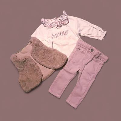 Ensemble Fille, age 3 mois , marque TAPE à L'œIL 