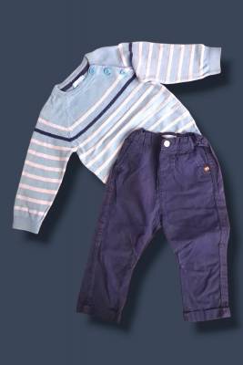 Ensemble Garçon, age 18 mois , marque OBAIBI 