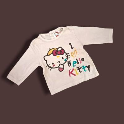 Tee-shirt manche longue Fille, age 3 mois , marque HELLO KITTY