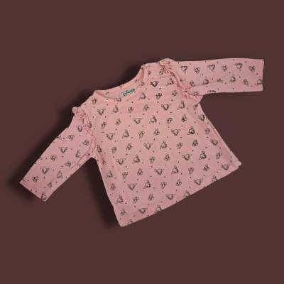 Tee-shirt manche longue Fille, age 3 mois , marque DISNEY 