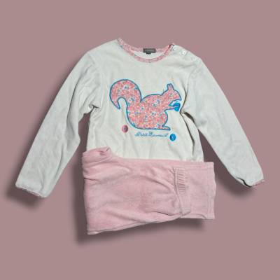 Pyjama hiver 2 pièces  Fille, age 4 ans , marque IN EXTENSO 