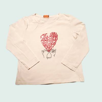 Tee-shirt manche longue Fille, age 4 ans , marque TAPE à L'œIL 