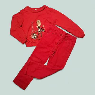 Ensemble Fille, age 4 ans 
