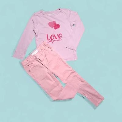 Ensemble Fille, age 4 ans , marque IN EXTENSO 