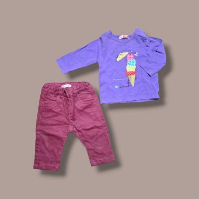 Ensemble Fille, age 3 mois , marque DPAM