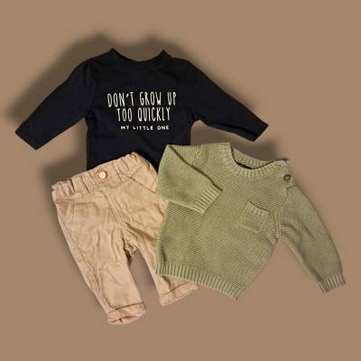 Ensemble Garçon, age 1 mois , marque KIABI