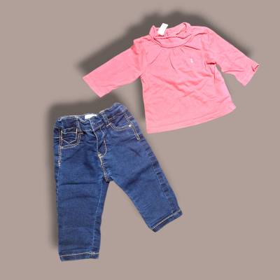 Ensemble Fille, age 3 mois , marque OBAIBI