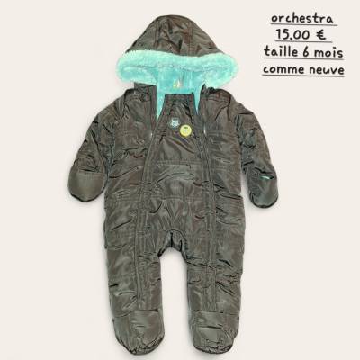 Combipilote Garçon, age 6 mois , marque ORCHESTRA