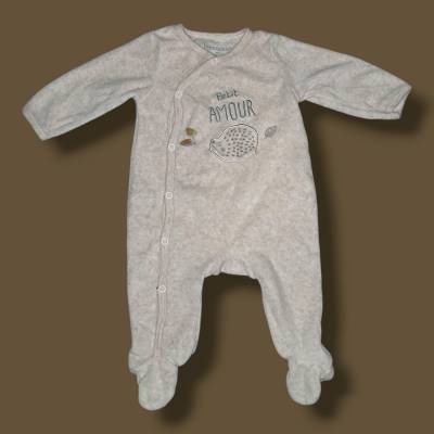 Pyjama hiver  Garçon, age 3 mois , marque IN EXTENSO 