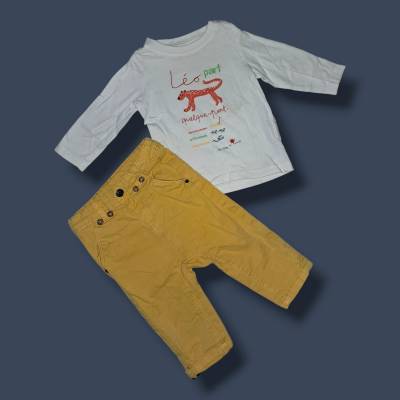 Ensemble Garçon, age 6 mois , marque ORCHESTRA 