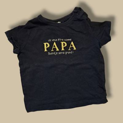 Tee-shirt manche courte Garçon, age 6 mois , marque KIABI