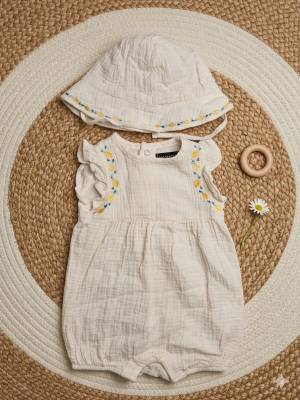 Barboteuse  Fille, age 3 mois , marque IN EXTENSO 