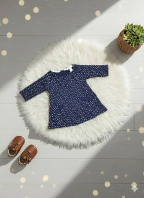 Robe hiver Fille, age 3 mois , marque OBAIBI 