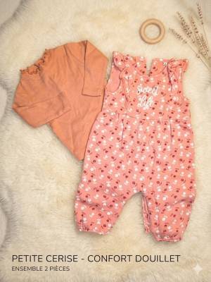 Ensemble Fille, age 3 mois , marque KIABI