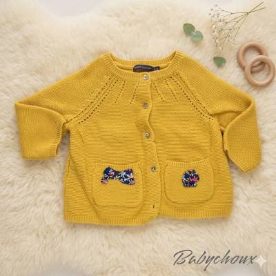 Gilet Fille, age 6 mois , marque ORCHESTRA 