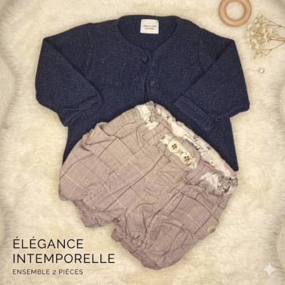 Ensemble Fille, age 6 mois , marque TAPE à L'œIL 