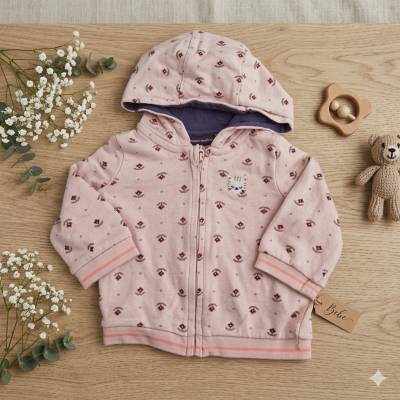 Veste ziper  Fille, age 6 mois , marque SERGENTS MAJOR