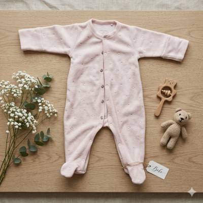 Pyjama hiver  Fille, age 1 mois , marque ABSORBA