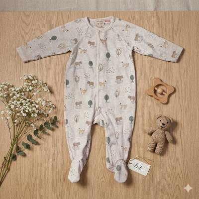 Pyjama hiver  Fille, age 3-6 mois , marque ZARA