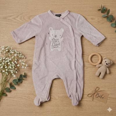 Pyjama hiver  Fille, age 3 mois , marque KIABI
