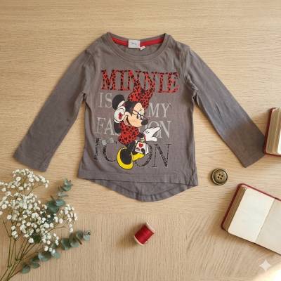 Tee-shirt manche longue Fille, age 24 mois , marque DISNEY 