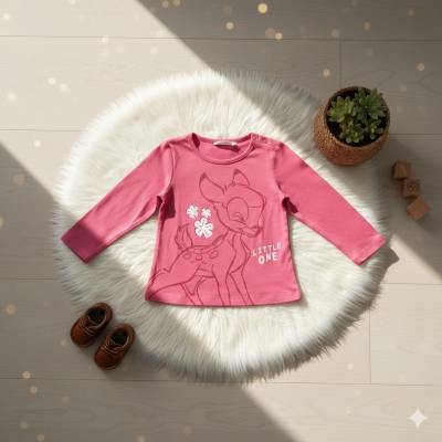 Tee-shirt manche longue Fille, age 24 mois , marque DISNEY 