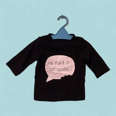 Tee-shirt manche longue Garçon, age 1 mois , marque KIABI
