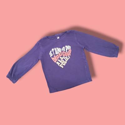 Tee-shirt manche longue Fille, age 24 mois , marque GEMO