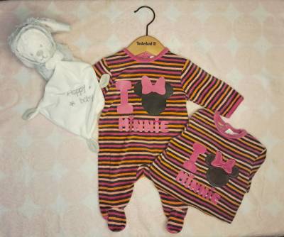 Lot pyjamas Fille, age 1 mois , marque DISNEY